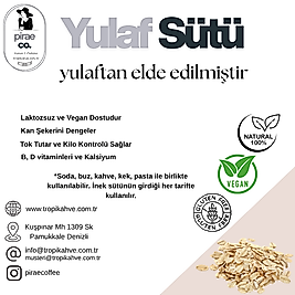 Pirae CO. ®️ | %100 Doğal Yulaf Sütü 220ml
