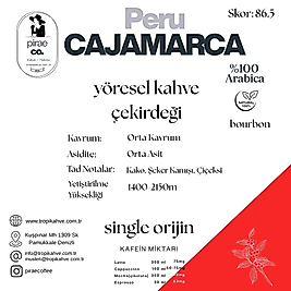 Pirae CO. ®️ | Peru Cajamarca Çekirdek Kahve
