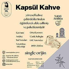 Pirae CO. ®️|  Kapsül Kahve