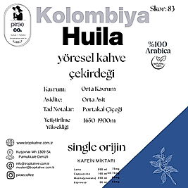 Pirae CO. ®️ |  Kolombiya Huila Çekirdek