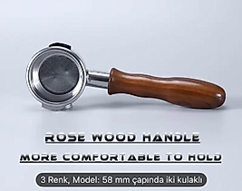 Pirae CO. ®️ | 58mm Çelik Dipsiz Portafiltre