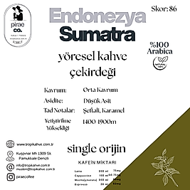 Pirae CO. ®️ | Endonezya SUMATRA Çekirdek