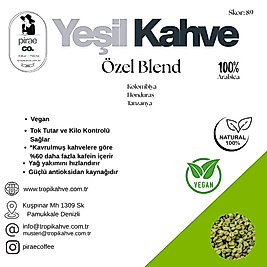 Pirae CO. ®️ |  Yeşil Kahve Çekirdeği