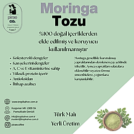 Pirae CO. ®️ | Yeşil Moringa Tozu