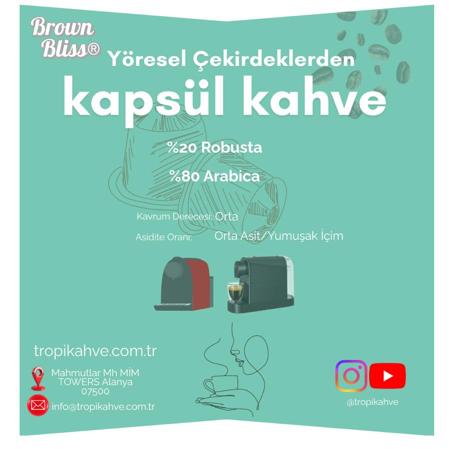 BrownBliss ® Kapsül Kahve