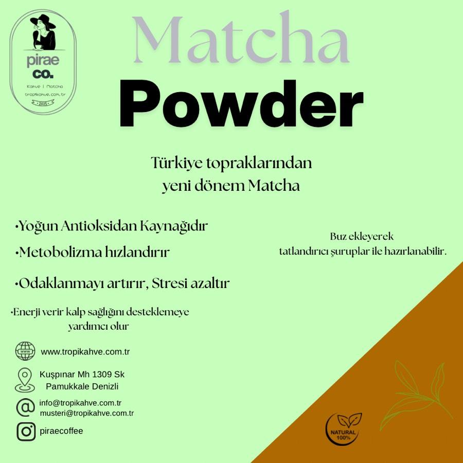 Matcha Powder Özel Seri 3.5kg
